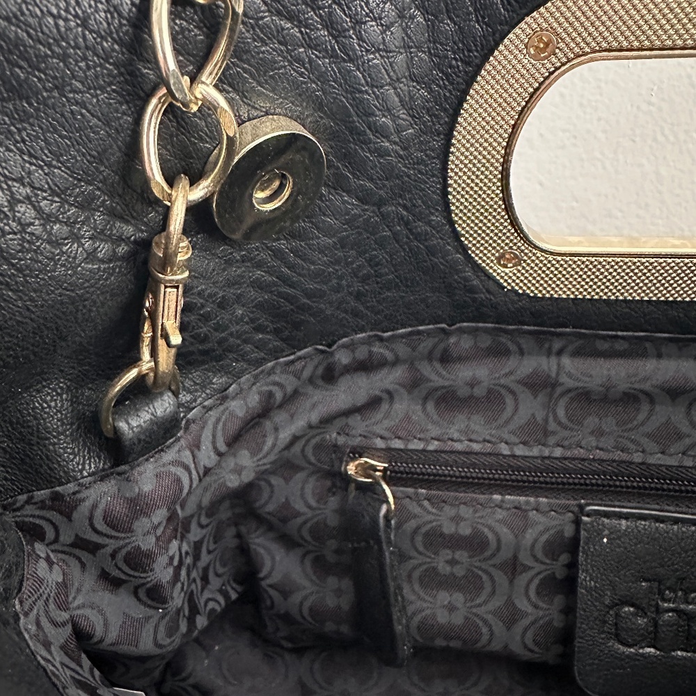 Charmning Charlies Black Gold clutch - Picture 3 of 13